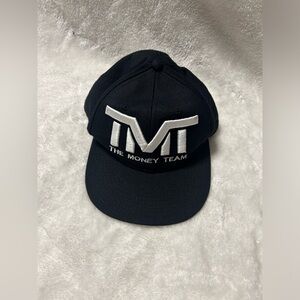 The Money Team TMT Graphic Black & white One Size Fits Snapback Hat